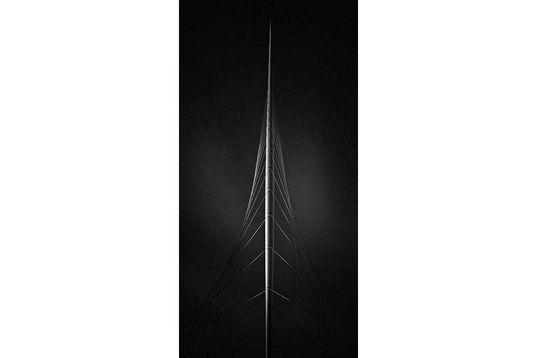 After-Schwarz-Weiß Fine Art Maskierungen