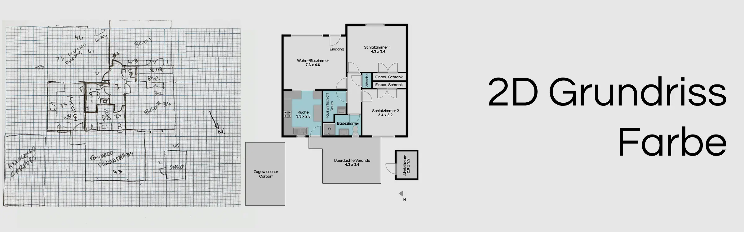 2D Floor Plans - Color