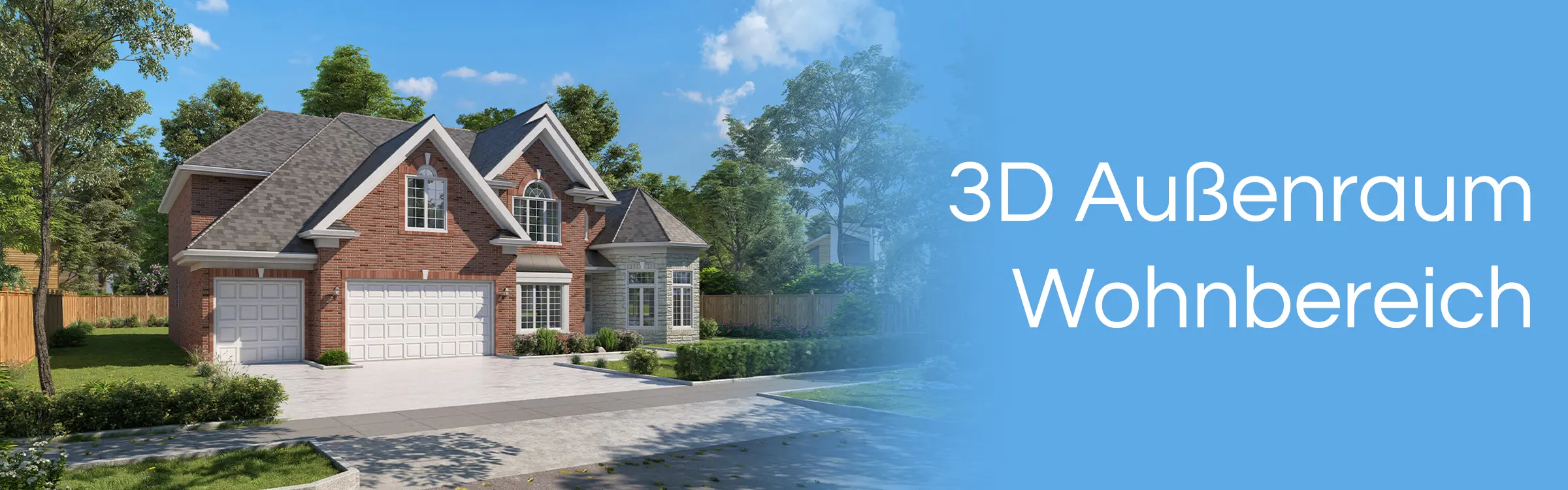 3D Exteriors – Residential 3D Exteriors – Residential