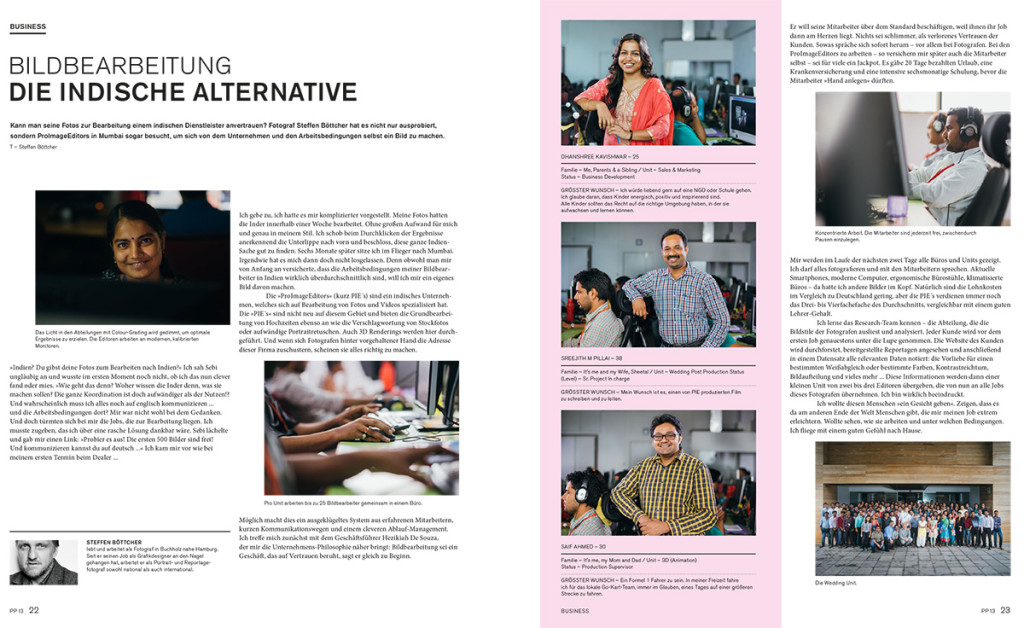 Erfahrungsbericht ProImageEditors, PHOTOPRESSE13_Article