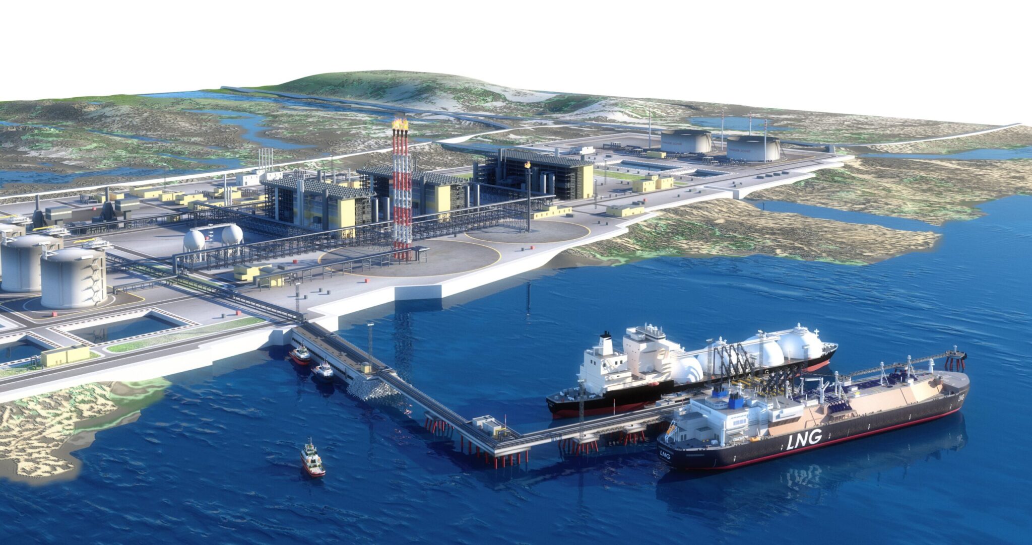 Industrielle Renderings
